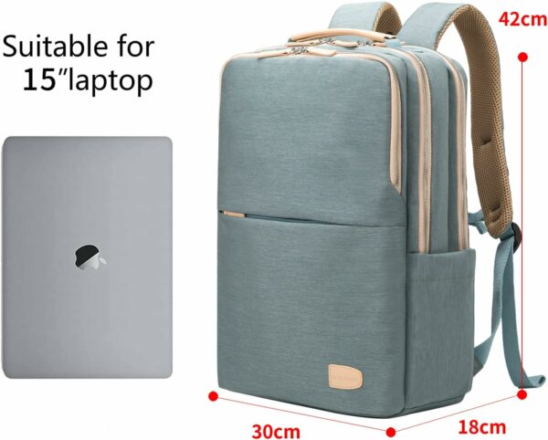 Waterproof travel work Backpack, 15.6 Inch Laptop Backpack, Daypack, with USB 2